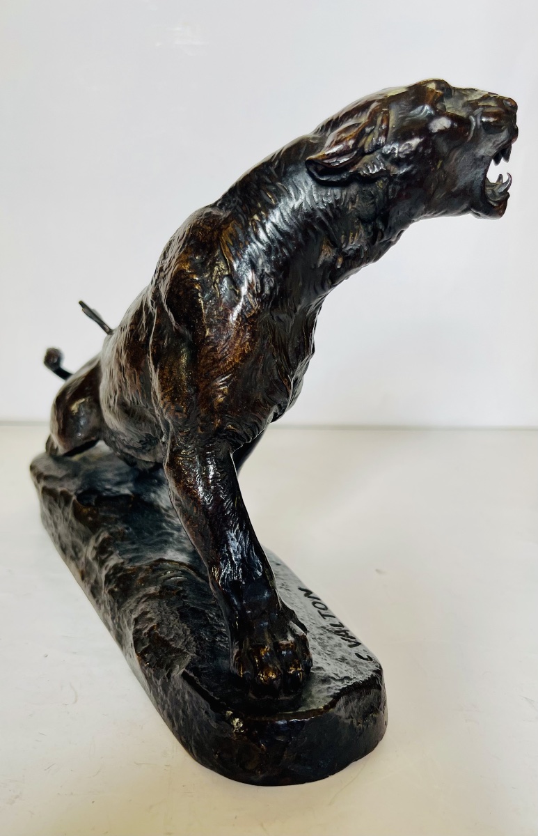 Lionne blessée - Charles VALTON-photo-4